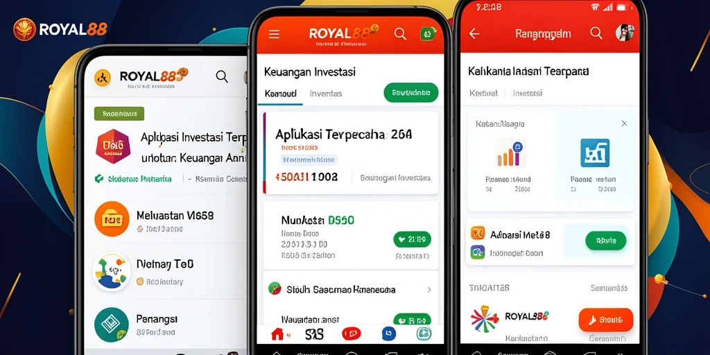 Tampilan antarmuka ROYAL88 yang intuitif dan informatif untuk pengguna investasi.